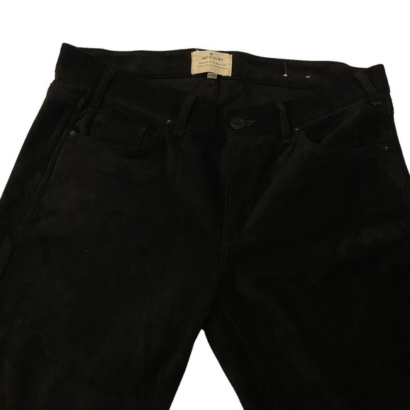 MCGUIRE Faux Suede leather Newton high rise Skinny Jeans Pant Stretch size 29 - Picture 4 of 7